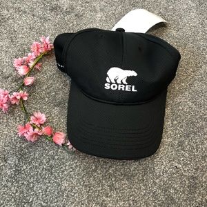 Sorel black logo hat
